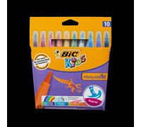 BIC Kids Visaquarelle Colouring Pens 10 Pack, Multicolor