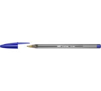 BIC LARGE CRISTAL Pens 1.6MM IN BLACK BLUE PURPLE PINK OR GREEN