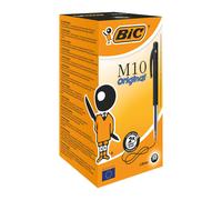 BIC M10 Original Ballpoint Pens Black 50 Box