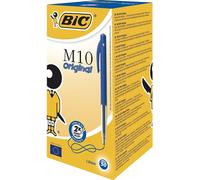 Bic M10 Clic Ballpoint Pens Blue 1mm Pack of 50
