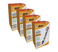 Bic Marking 2000 ECOlutions Permanent Bullet Tip Markers Red - 12 - 4 Packs Bic Multicolor