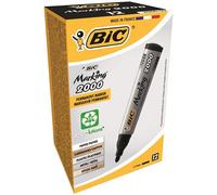 BIC Marking 2000 permanent marker Bullet tip Black 12 pc(s)