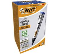 Bic Marking 2000 Permanent Marker Bullet Tip Line Width 1.7mm Blue Ref 820914 [Pack 12]