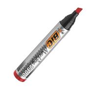 Bic Marking 2300 ECOlutions Permanent Chisel Tip Markers Red - Single Pen Bic Multicolor