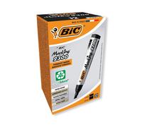 BIC Marking 2300 ECOlutions Permanent Markers - Black, Box of 12