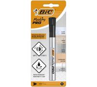 BIC Marking Pro Permanent Markers Medium Bullet Tip - Black, Pack of 1