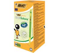 BIC Matic Ecosolutions Mechanical Pencil with Built-in Eraser Pack of 50