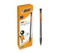 Bic Matic Original Mechanical Pencils, Pack of 12, Perfect for School and Office Use, 0.7 mm Black (HB), Includes 3 HB Lead Refills and Eraser