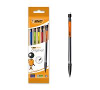 BIC Matic Original Porte-Mines 0,7 mm HB, Facile à utiliser, Pour l'Ecole, au bureau ou à la Maison - Couleurs Assorties, Pochette de 5