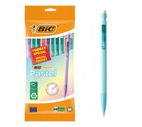 BIC Matic Pastel Mechanical Pencils 0.7 mm HB - Pack of 10 Assorted