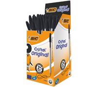 Bic Cristal Medium Black Pens (pack of 50)