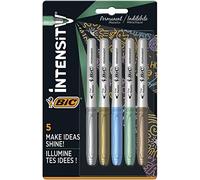 Bic Marking Color Metal Drawing Metallic Colours Pack of 5-Multi color