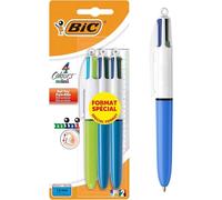 BIC Mini + Mini Fashion Retractable Ballpoint Pen Assorted Colours Pack of 3