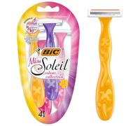 BIC Miss Soleil Colour Collection Lady Razors - Pack of 4