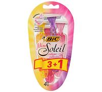 BIC Miss Soleil Disposable Razor Women Colour Bag 3 + 1 pcs