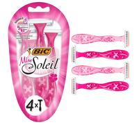Bic Miss Soleil Disposable Women's Razors, 4 Count, Pack of 4