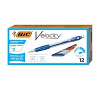 Bic MV711-BK Velocity Original Mechanical Pencil, Medium Point (0.7mm), 12-Count