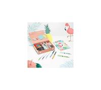 BIC My Stationery Box Including Felt-Tip and Ballpoint Pens, Permanent Markers and A5 Notebook, 28 Writing Products