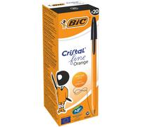 BIC 1199110114 - Bic Orange Ball Pen Fine Black 1199110114 - (PK20)