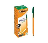 BIC Orange Fine Stick ballpoint pen Fine Green 20pc(s)