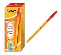 BIC Orange Fine Red Stick ballpoint pen 20 pc(s)
