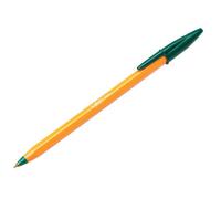 Orange Original Fine Ballpoint Pens Fine Point (0.8 mm) - Green, Box of 20