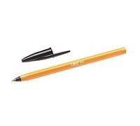 BIC 1199110114 - Bic Orange Ball Pen Fine Black 1199110114 - (PK20)