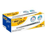 BIC® 1741 Non-permanent Whiteboard Marker Blue Medium Bullet 1 - Pack of 12