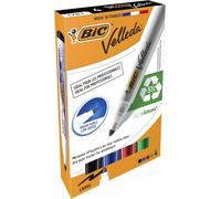 Bic Pack of 12 Ecolutions Velleda1701 Whiteboard Marker Bullet Tip 1.5mm Line As