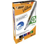 Bic Pack of 12 Ecolutions Velleda1701 Whiteboard Marker Bullet Tip 1.5mm Line As