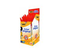 BIC Cristal Original Ballpoint Pen Medium 0.32 mm Black Pack of 50