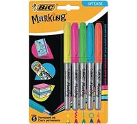 Bic Permanent Markers, 5 each 5 count (Pack of 1)