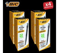 Bic Pocket Permanent Black Bullet Tip Marker (Pack of 12) 8209021 - 4 Packs Bic Multicolor