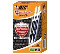 BIC PrevaGuard Media Clic #2 Mechanical Pencil, Medium Point (0.7mm), 48-Count, Smooth Writing, Contains Built-In Protection on the Pencil