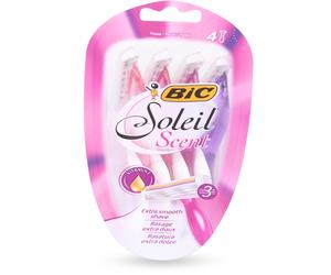 Bic Razors Soleil Scent 4 Pack