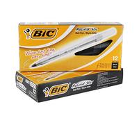 BIC Round Stic Xtra Precision Ball Pen, Fine Point (0.8 mm), Black, 24-Count by BIC