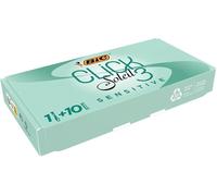 BIC Sensitive Skin Women's Razor & 10 Refills 30% Recycled Plastic Smooth & Safe
