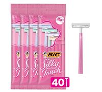 Bic Silky Touch Shavers, 10 Per Pack (4 Packs)
