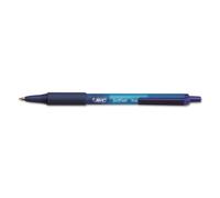 BIC Soft Feel Ball Pen Blue Fine Point 12-Count