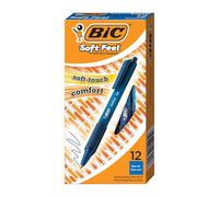 BIC 837398 Clip-on retractable ballpoint pen Blue 12pc(s)...