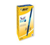 BIC 837398 Clip-on retractable ballpoint pen Blue 12pc(s)...