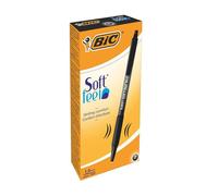 BIC 837397 Clip-on retractable ballpoint pen Black 12pc(s)...