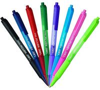 BIC Soft Feel Retractable Fashion Ball Pen, Medium Point (1.0mm), Assorted Colors, 12-Count