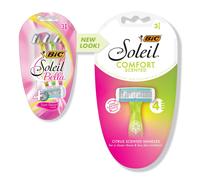 BIC Soleil Bella Scented Disposable Razor, Women, 3-Count (Pack of 3)