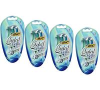 Bic Soleil Bella Shavers E-Z Rinse - 3 ct, Pack of 4