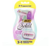 BiC Soleil Glow Women's Razors 3 Count (Pack of 2)