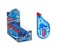 Bic Tipp-Ex Pocket Mouse Correction Tapes, Box of 10 - with 10M-Long of Extra Tear-Resistant Plastic Tape, White