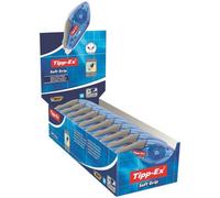 Bic Tipp-Ex Pocket Mouse Soft Grip, Correction Tape, 50M Coverage Of Tear-Resistant Tape, White, Pack Of 10