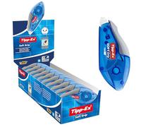 BIC Tipp-Ex Pocket Mouse Soft Grip, Correction Tape, 50m Coverage of Tear-Resistant Tape, White, Pack of 10