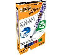 BIC Whiteboard Marker Velleda 1751 Chisel tip Black, Blue, Green, Red